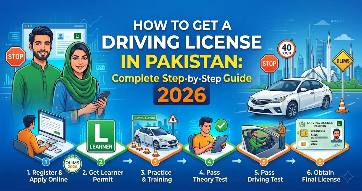 Get a Driving License in Pakistan